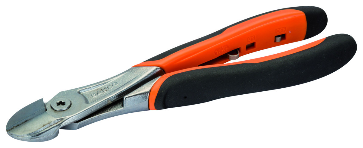 Alicate cromado de corte lateral para trabalho pesado/industria Bahco 21HDGC-140IP