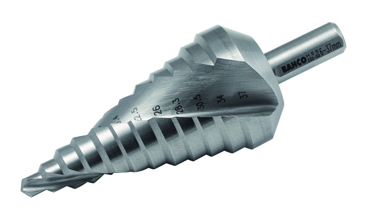 Broca diâmetros múltiplos, 6 a 37mm Bahco 232-SD