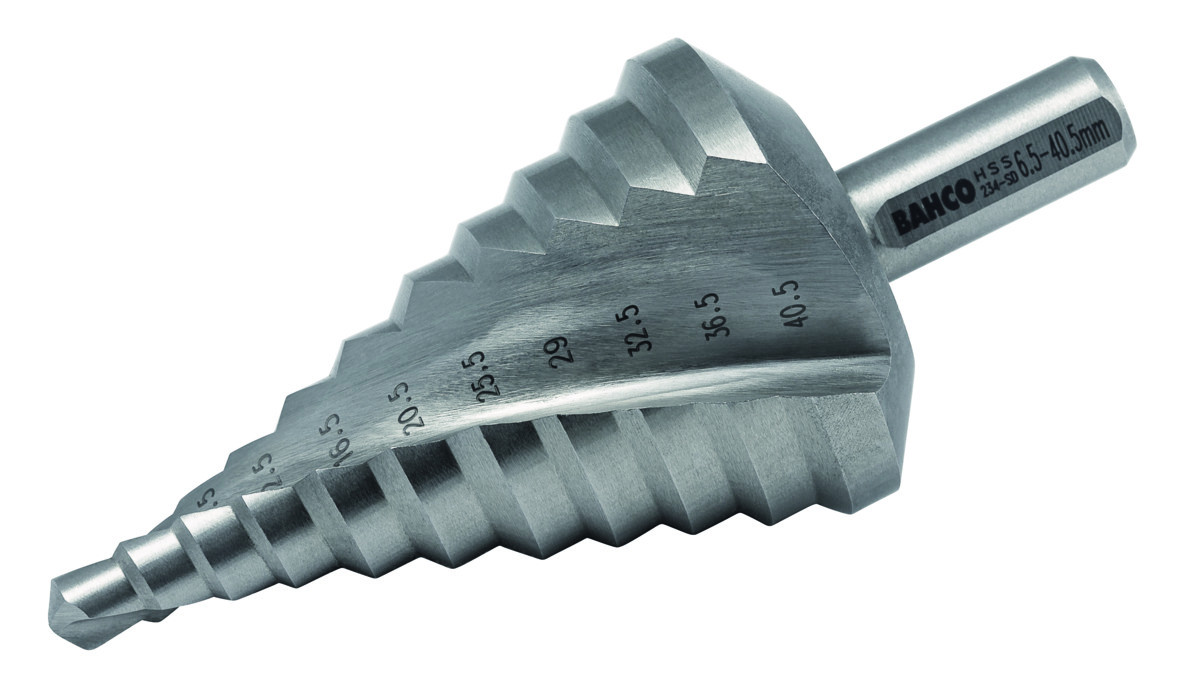 Broca diâmetros múltiplos, 6.5 a 40.5mm Bahco 234-SD