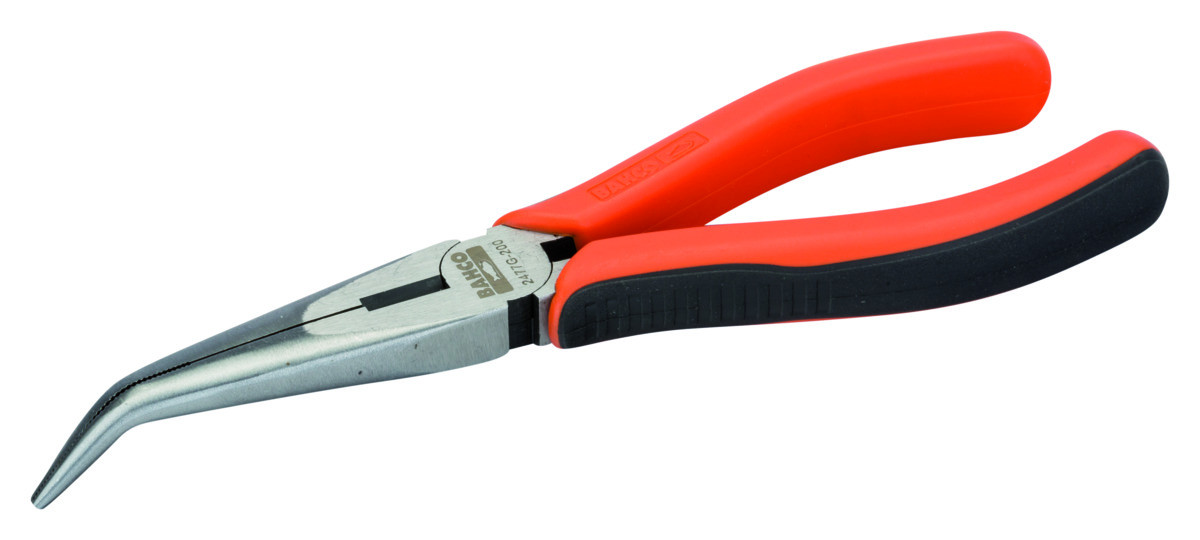 Alicate de boca semircircular, curvo - 210 mm Bahco 2477 G-200