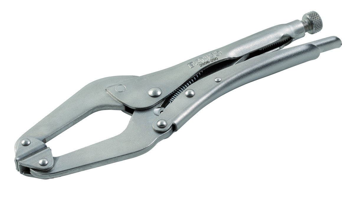 Alicate de pressão de aço, blocos giratórios, fino - 282 mm Bahco 2956-290