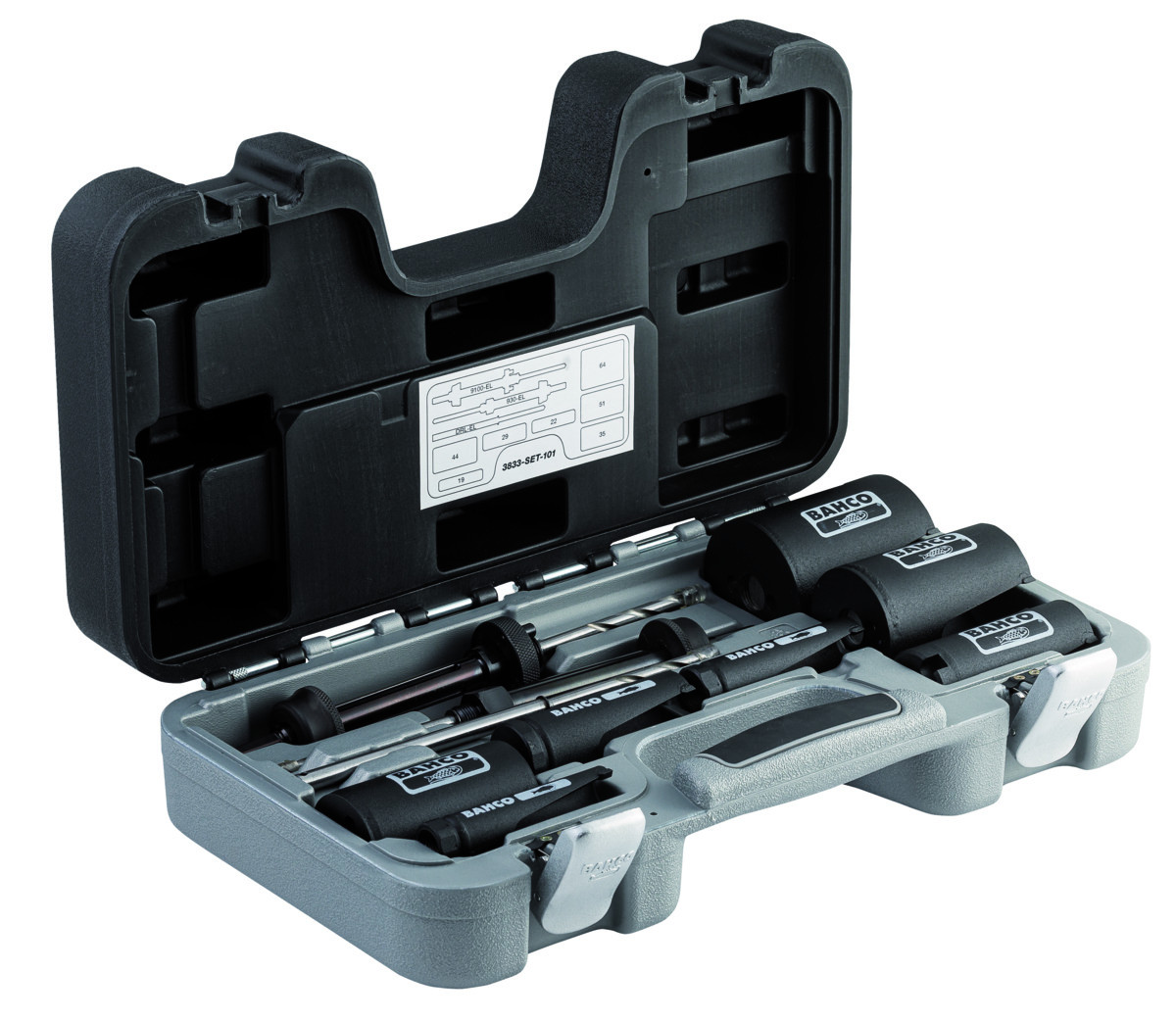 Conjunto de serra craniana Superior™ - 10 peças Bahco 3833-SET-101