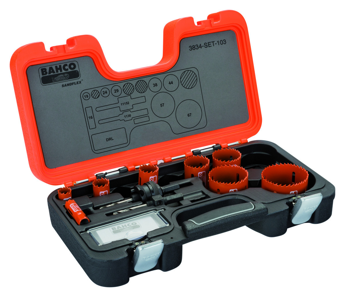 Conjunto Serras Craneanas 11 peças Bahco 3834-SET-103