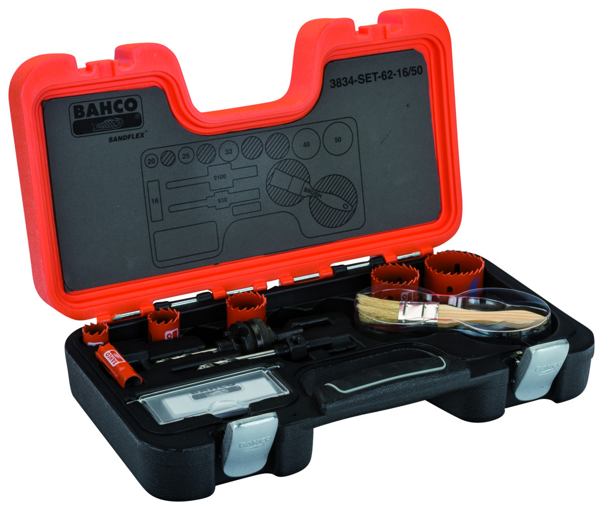 Conjunto de serras craneanas Bahco 3834-SET-62-16/50