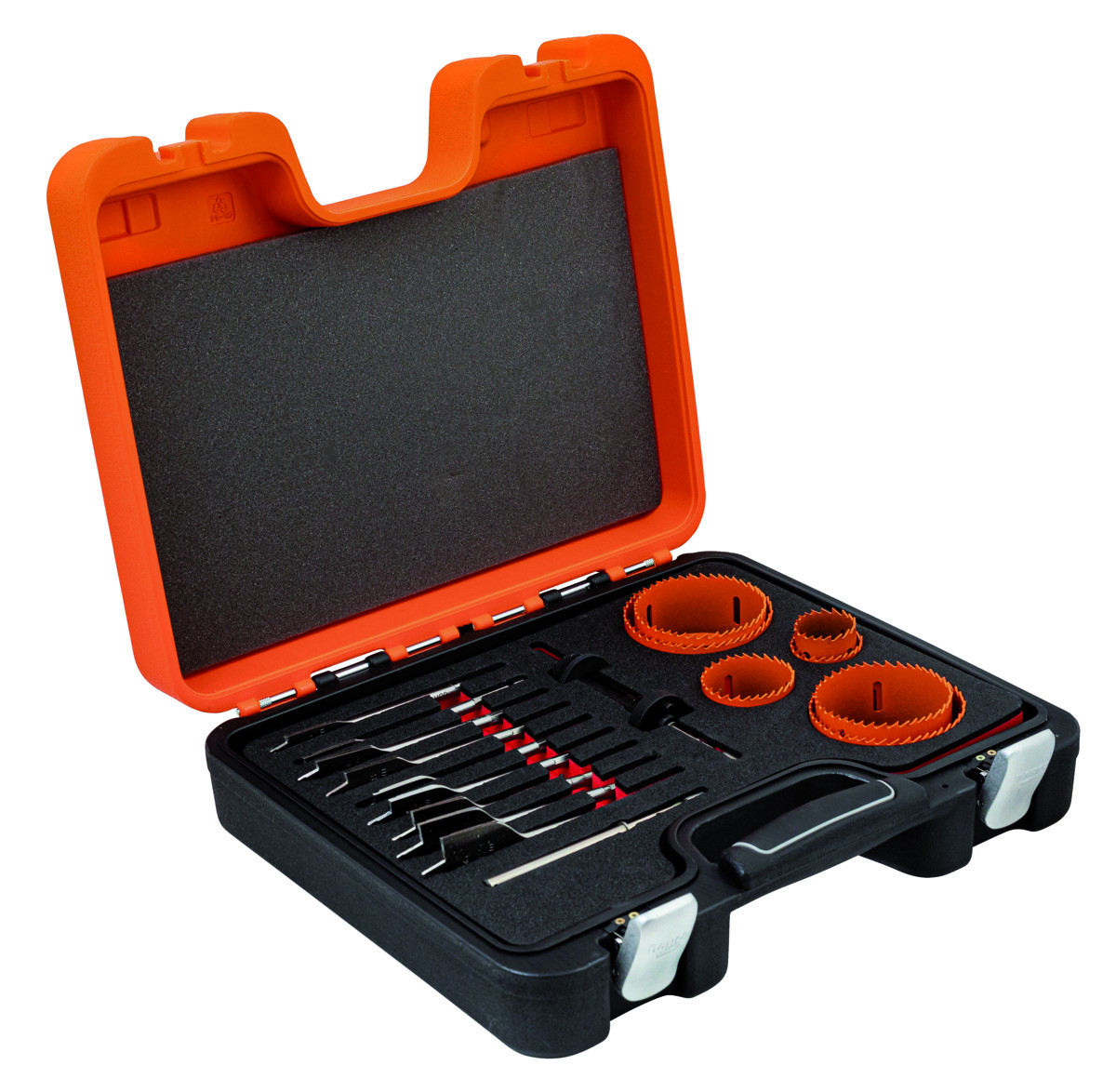 Conjunto de serras craneanas, misto 12 mm-86 mm - 18 peças Bahco 3835-SET-711