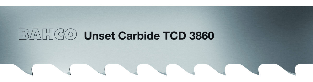 Serras de fita de carboneto para corte de metal Bahco 3860-34-1.1-TCD-3/4-W