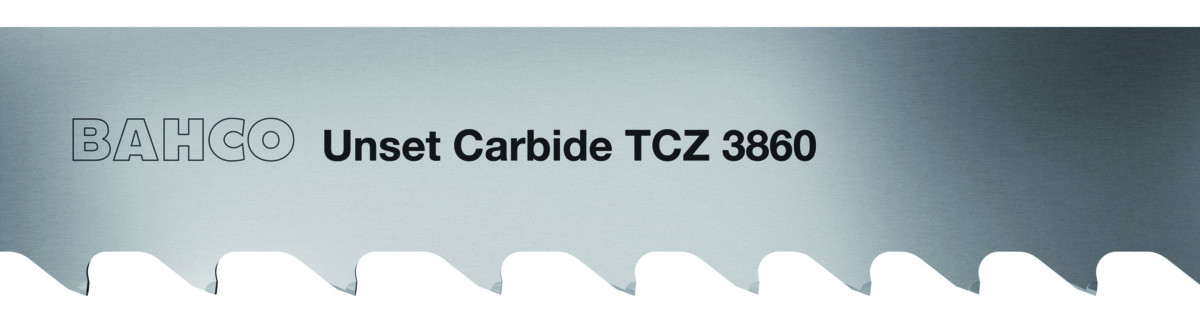 Serras de fita de carboneto para corte de metal Bahco 3860-34-1.1-TCZ-3/4