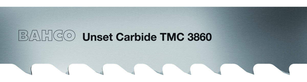 Serras de fita de carboneto para corte de metal Bahco 3860-67-1.6-TMC-1/1.25