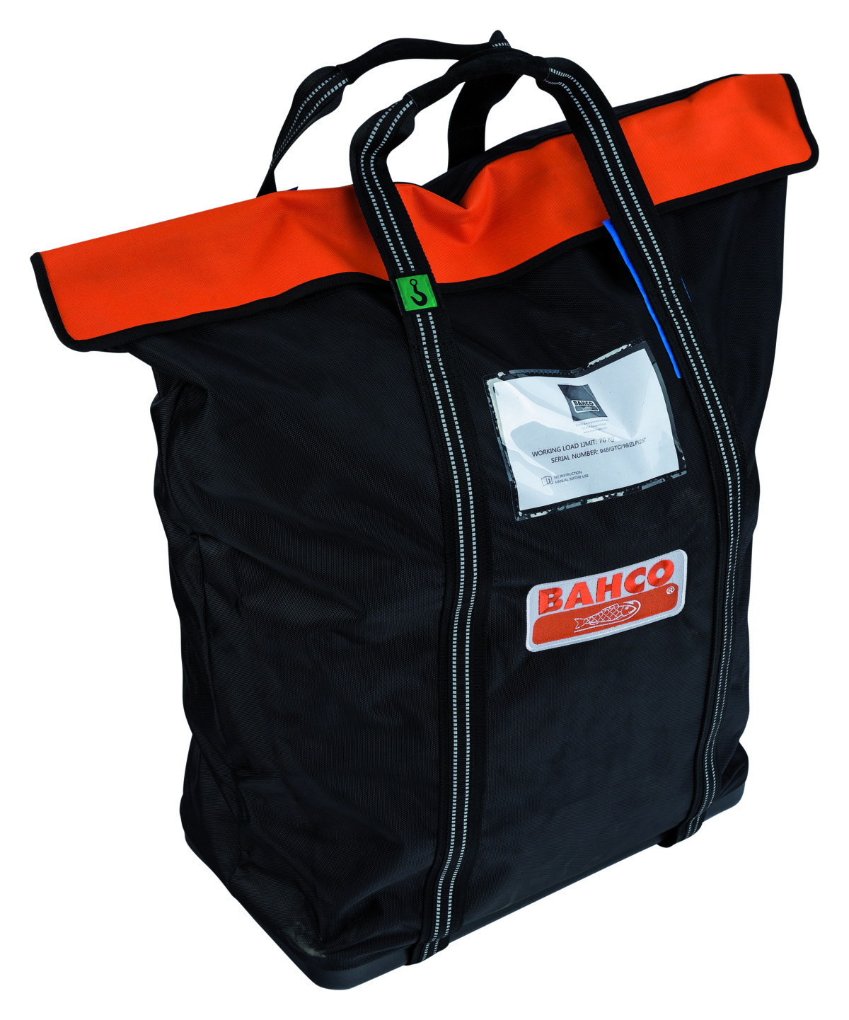 Saco rígido de elevação da mala com alças de elevação duplamente reforçadas 300 mm x 500 mm x 730 mm Bahco 3875-SB70