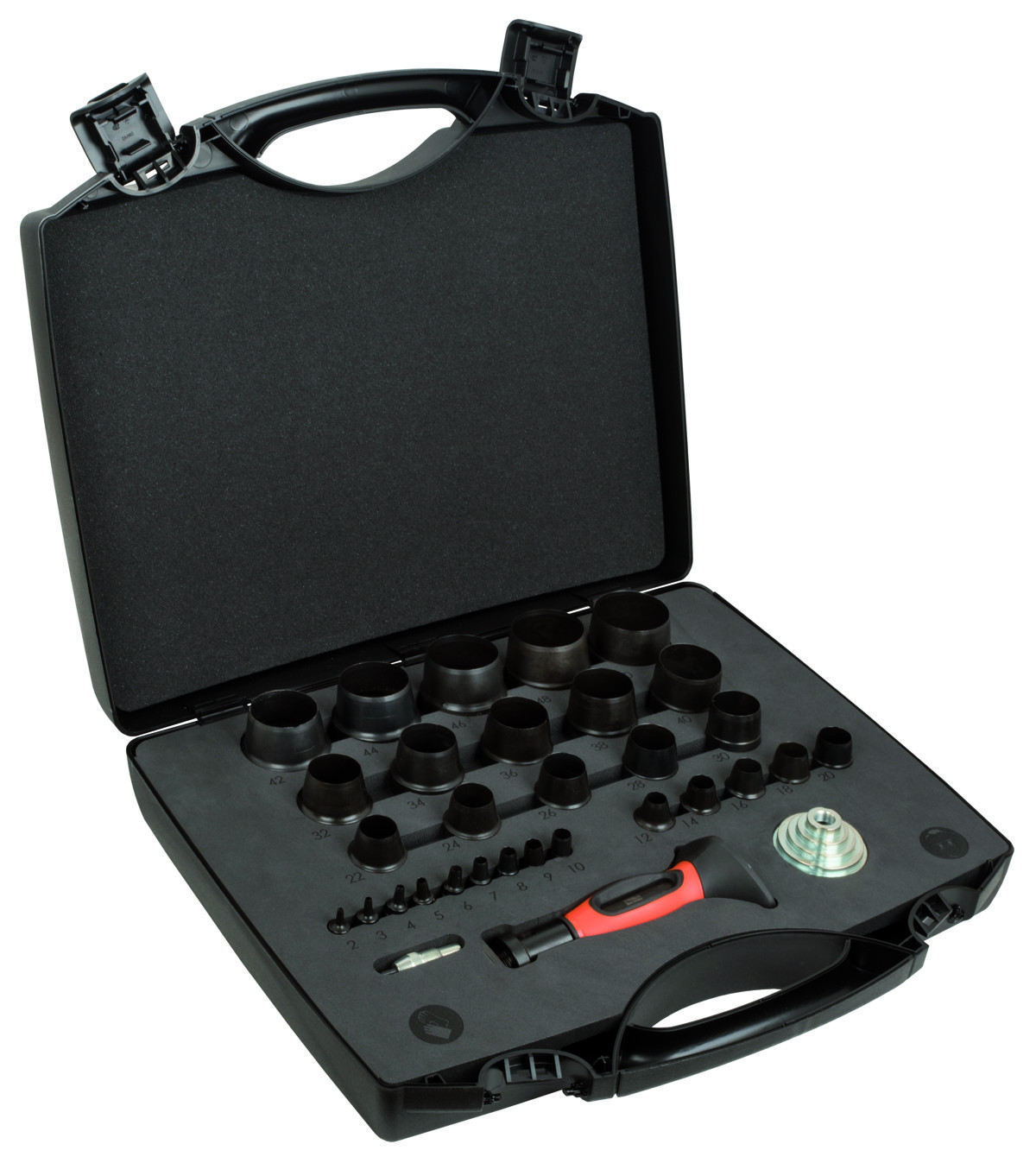 Conjunto de abre furos de 2 a 50 mm Bahco 400.002.050