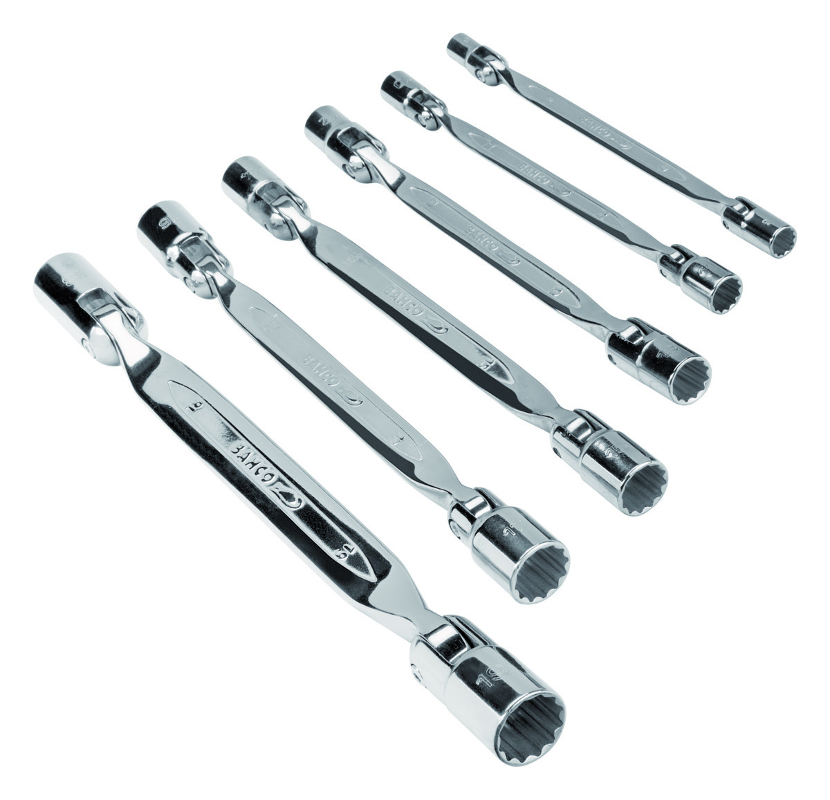 Chaves tubulares duplas articuladas, metrico Bahco 4040M/S6