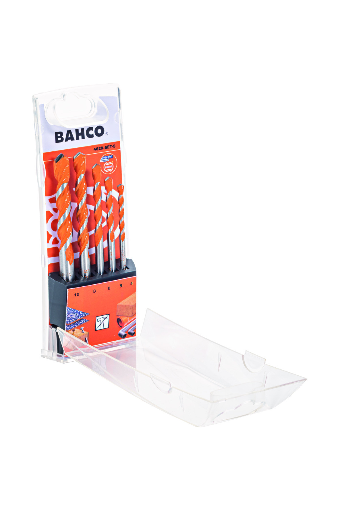 Conjunto de brocas multifunções com ponta de carboneto - 5 peças Bahco 4629-SET-5