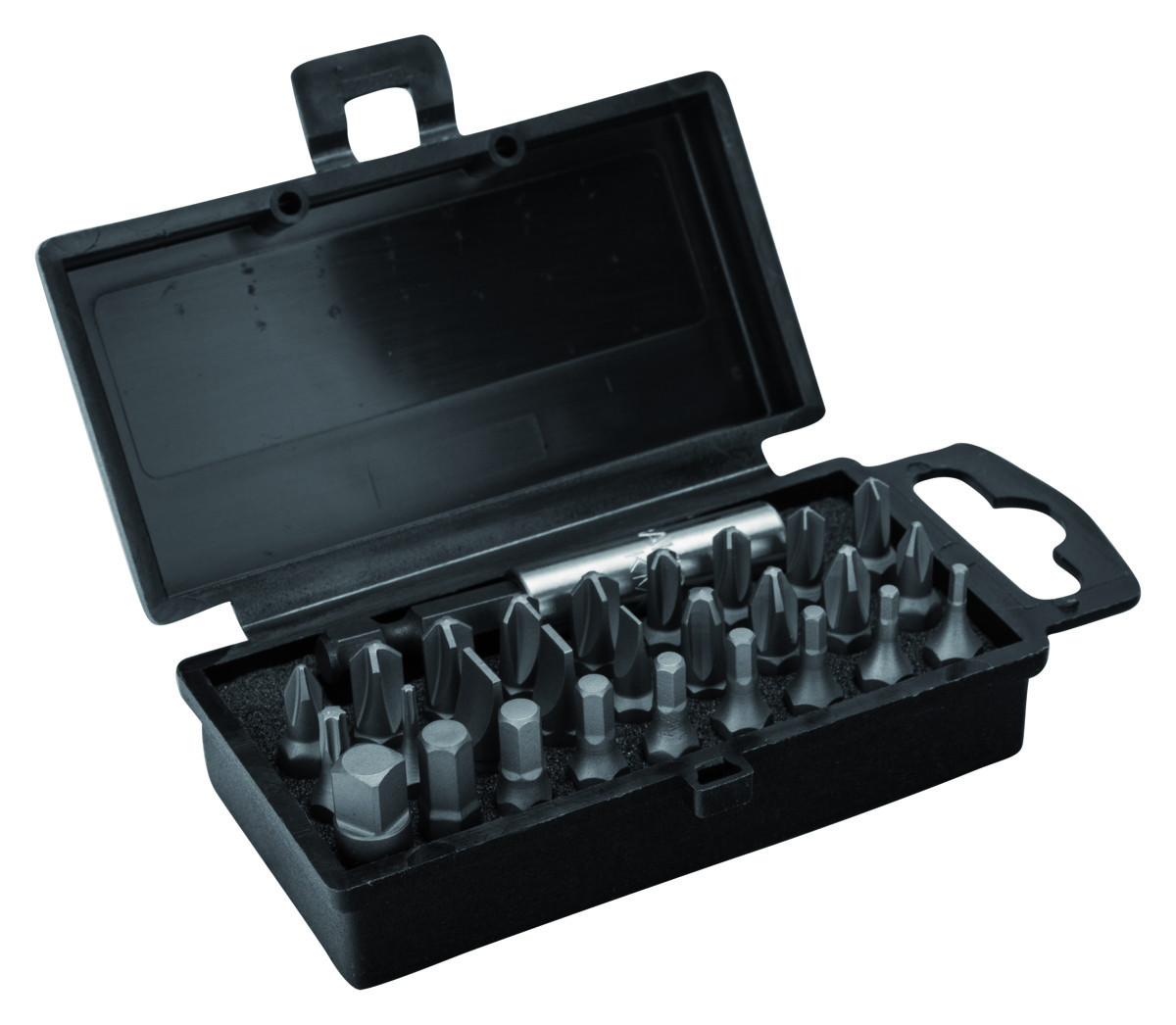 Conjunto com 28 bits e adaptador com adaptadores Bahco 59/S28-4