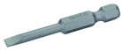 Pontas de aparafusadora standard 1/4" para parafusos de fenda de 1 mm x 6 mm x 50 mm - 2 Pcs/Embalagem blister Bahco 59S/50/6.0-2P