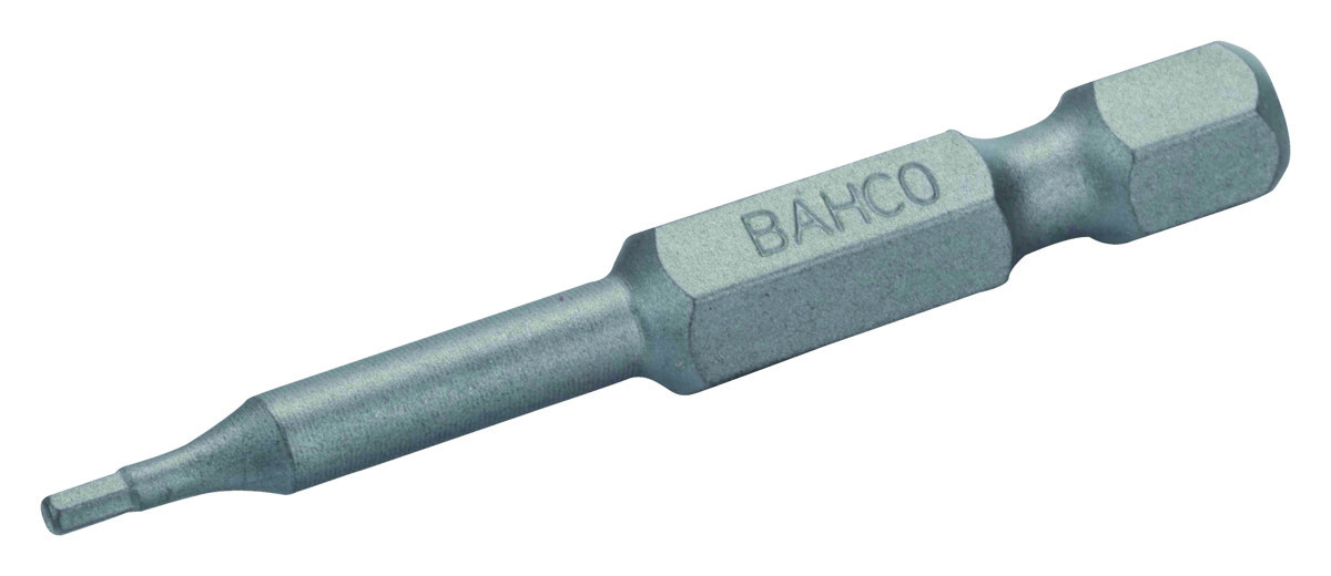 Bit para parafusos de cabeça sextavada em polegadas, 50mm, numa caixa de plástico com 5 pcs Bahco 59S/50H1/16