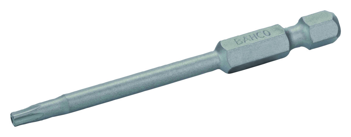 Pontas de aparafusadora standard 1/4" para parafusos TR20 - 70 mm - 2 Pcs/Embalagem blister Bahco 59S/70TR20-2P
