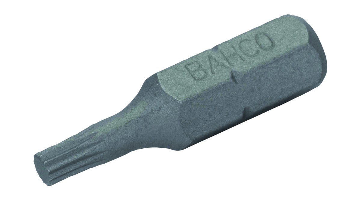 Pontas de aparafusadora standard 1/4" para parafusos XZN M3 - 25 mm - 3 Pcs/Embalagem blister Bahco 59S/M3-3P