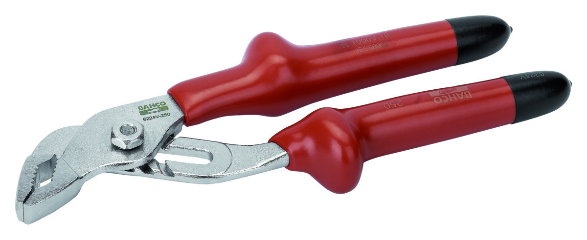 Alicate Bomba de Água Isolado 1000V Bahco 6224V