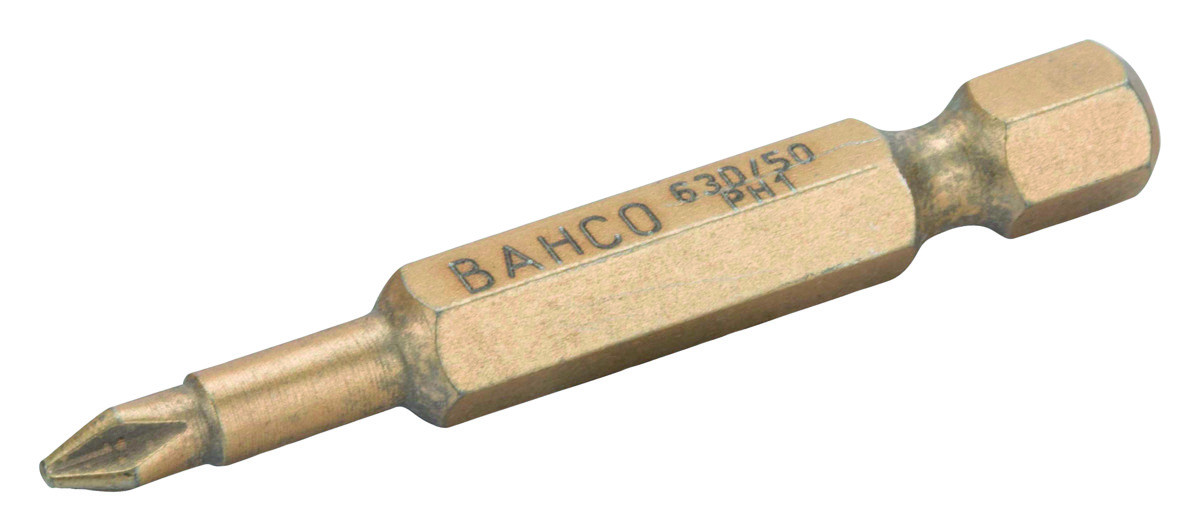 Bit diamantado para parafusos Phillips, 50mm Bahco 63D/50PH1