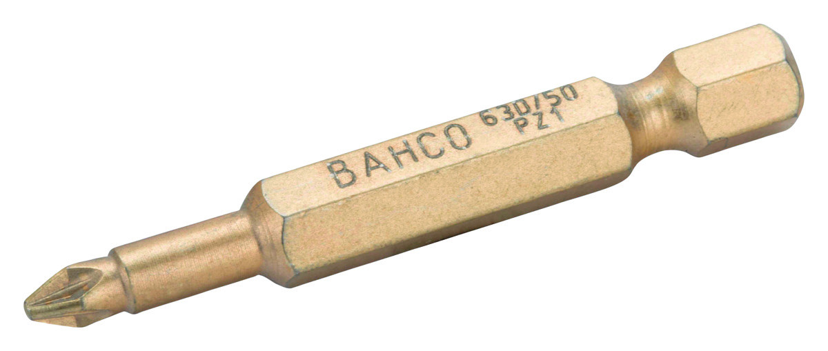 Bit diamantado para parafusos Pozidriv, 50mm Bahco 63D/50PZ1