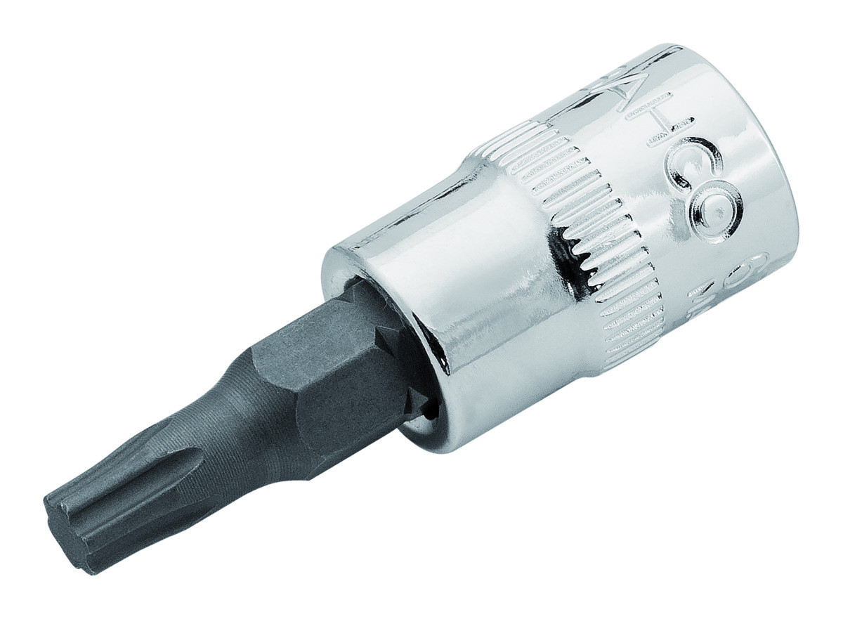 Chaves de caixa quadradas de 1/4" para parafuso de cabeça TORX® PLUS® de 7 mm Bahco 6709-IP7