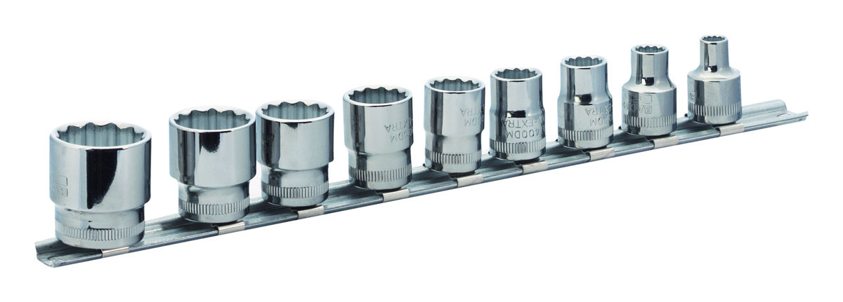 Conjunto de chaves de caixa 3/8' em rail Bahco 7409MB