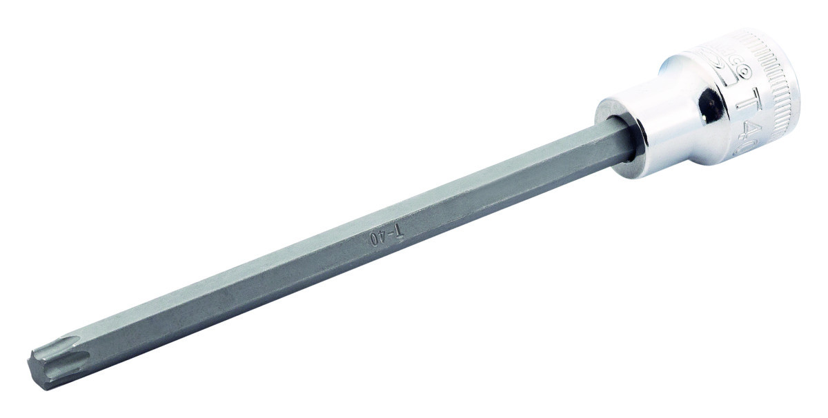 Chave de caixa p/ parafusos Torx série longa Bahco SB7409TORX-T45-L