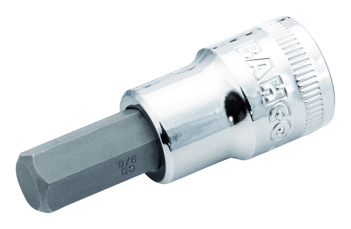 Roquete quadrado de 3/8", para parafusos sextavados Bahco 7409Z-1/4