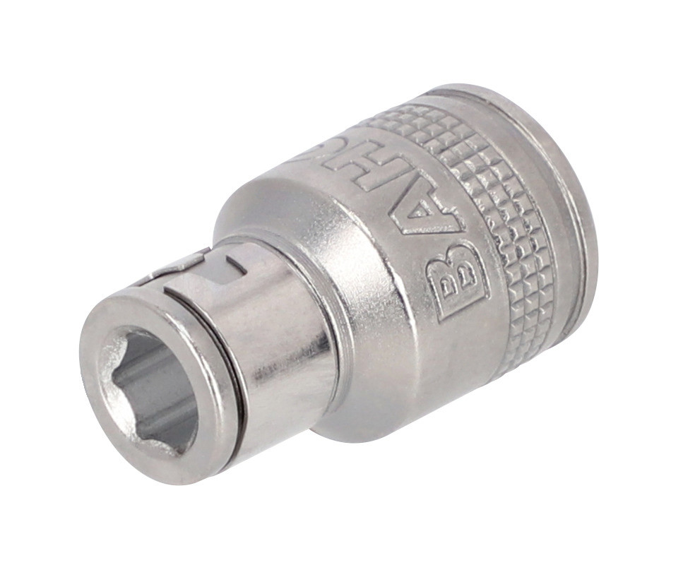 Adaptadores para chave quadrada 3/8" para pontas de chave de parafusos sextavadas 1/4" Bahco SBS780