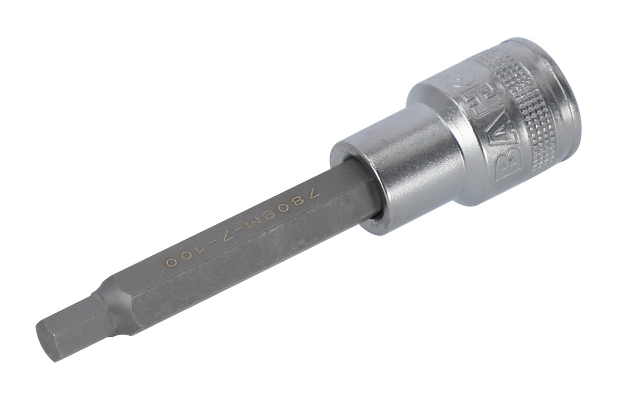 10 mm -Chaves de caixa quadradas de 1/2" para parafusos de cabeça sextavada -140 mm Bahco 7809M-10-140