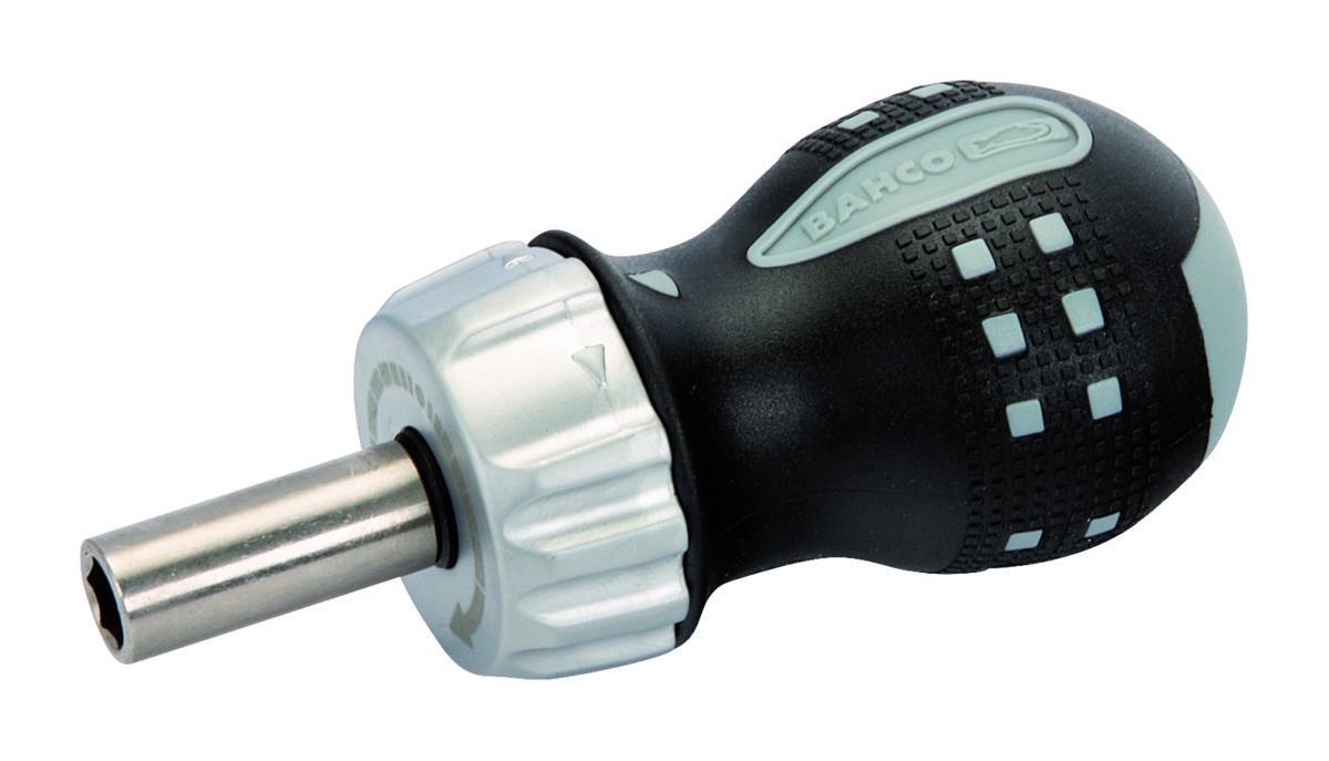 Chave Roquete Suporte bits curta Bahco 808050S