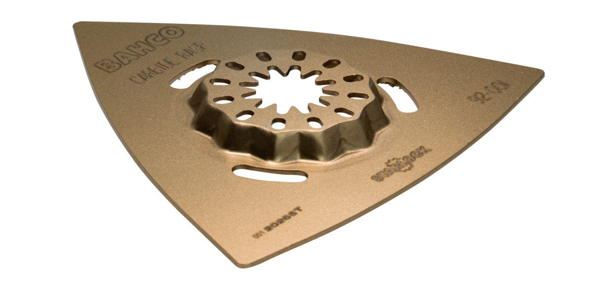 Multiferramenta de formato triangular para raspar e retocar 80 mm Bahco 92-001-1P