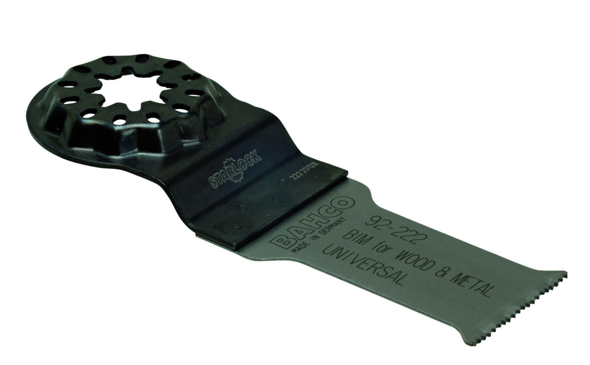 Lâmina padrão multiferramenta para madeira universal com corte de metal 28 mm Bahco 92-222-3P