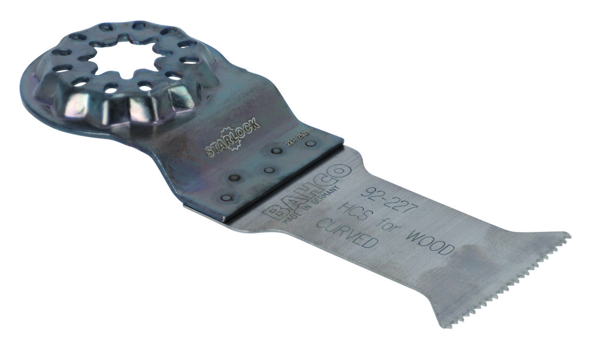 Lâmina padrão curva multiferramenta para corte de madeira 65 mm Bahco 92-225-1P