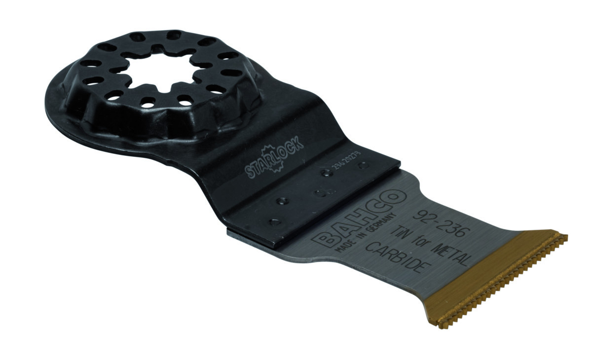 Lâmina com ponta de carboneto de multiferramentas com revestimento de estanho para corte de metal 35 mm Bahco 92-236-1P