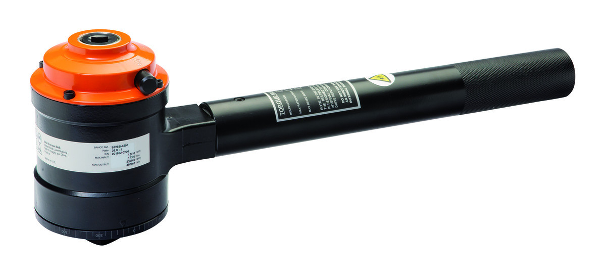 Multiplicador de binário manual com braço de reação reto Bahco 9526B-4500
