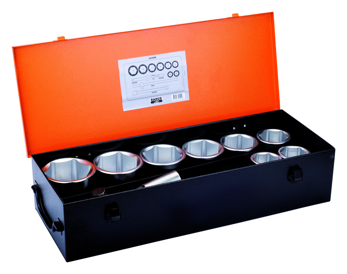 Jogo de chave de caixa 1" Bahco 9540MB
