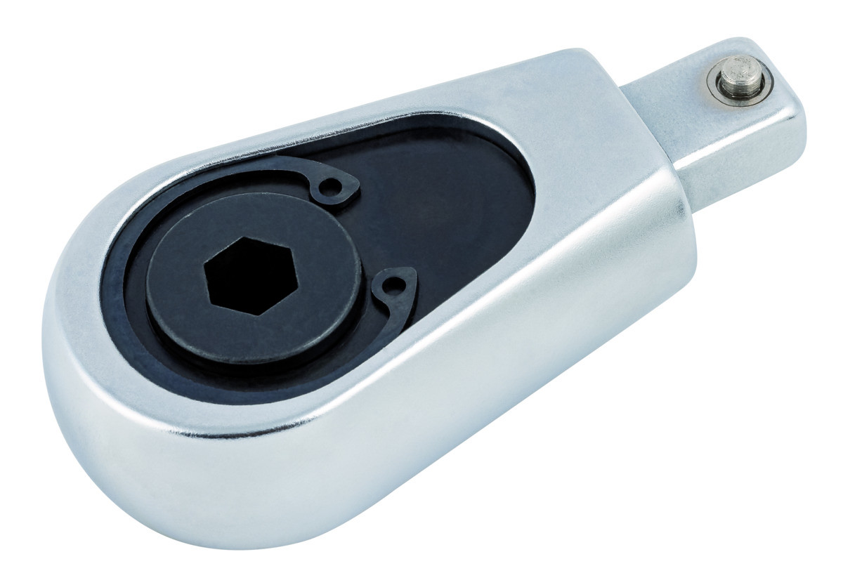 Cabeça de roquete para hastes aparafusadoras com conector retangular Bahco 9B-1/4
