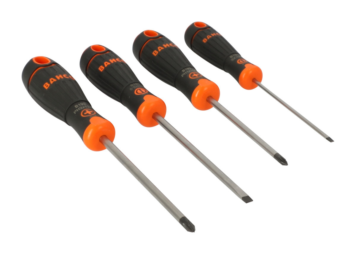Jogo de chave de parafusos BahcoFit, 4 peças Bahco B219.004