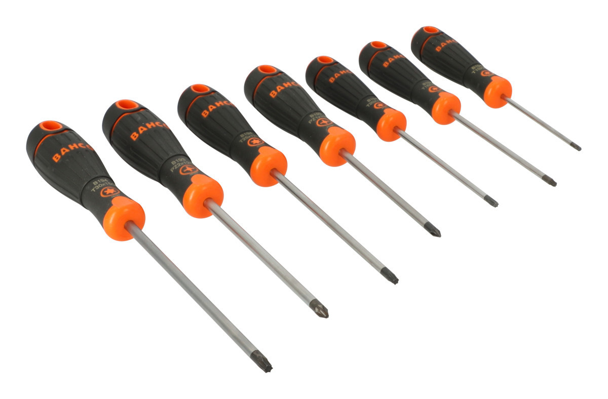 Jogo de chave de parafusos BahcoFit, 7 peças Bahco B219.007
