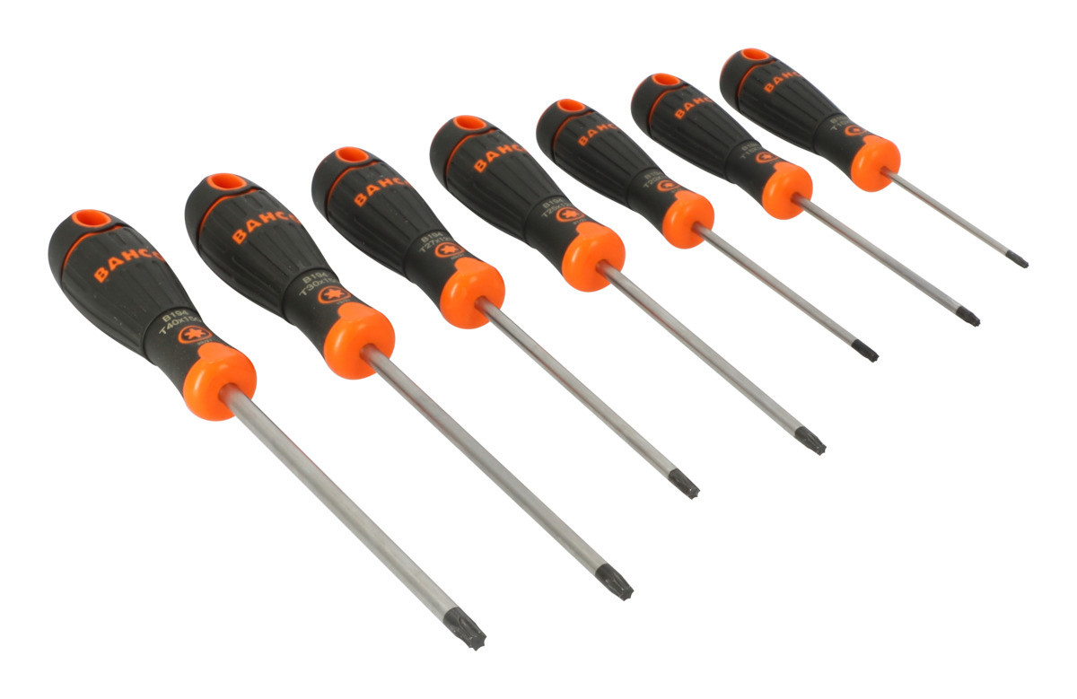 Conjunto de chaves de parafusos BahcoFit, 7 peças Bahco B219.027