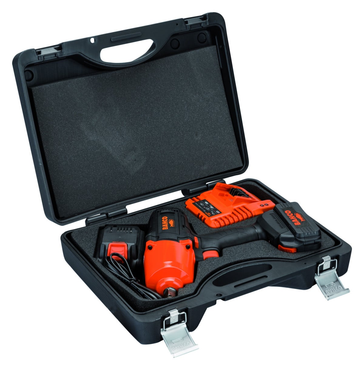 18V Kit Pistola de Impacto 1/2” 1.000Nm regulável Max. Performance Bahco BCL33IW2K1