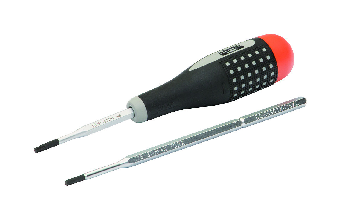 Chave de parafusos dinamométrica ERGO™ com pré-regulação fixa Bahco BE-6990-IP15