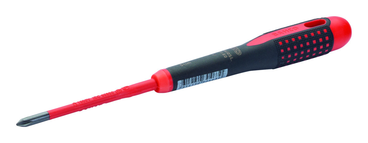 Chaves de parafusos isoladas ERGO™ Phillips com lâminas SLIM Bahco BE-8610SL