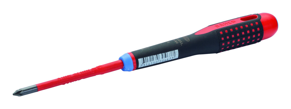 Chaves de parafusos isoladas ERGO™ Pozidriv com lâminas SLIM Bahco BE-8810SL