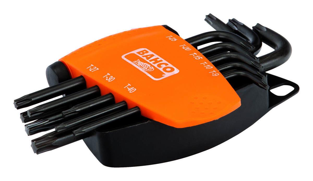 Jogo Chaves de parafuso offset Torx Magnetizado 8 peças Bahco BE-9585