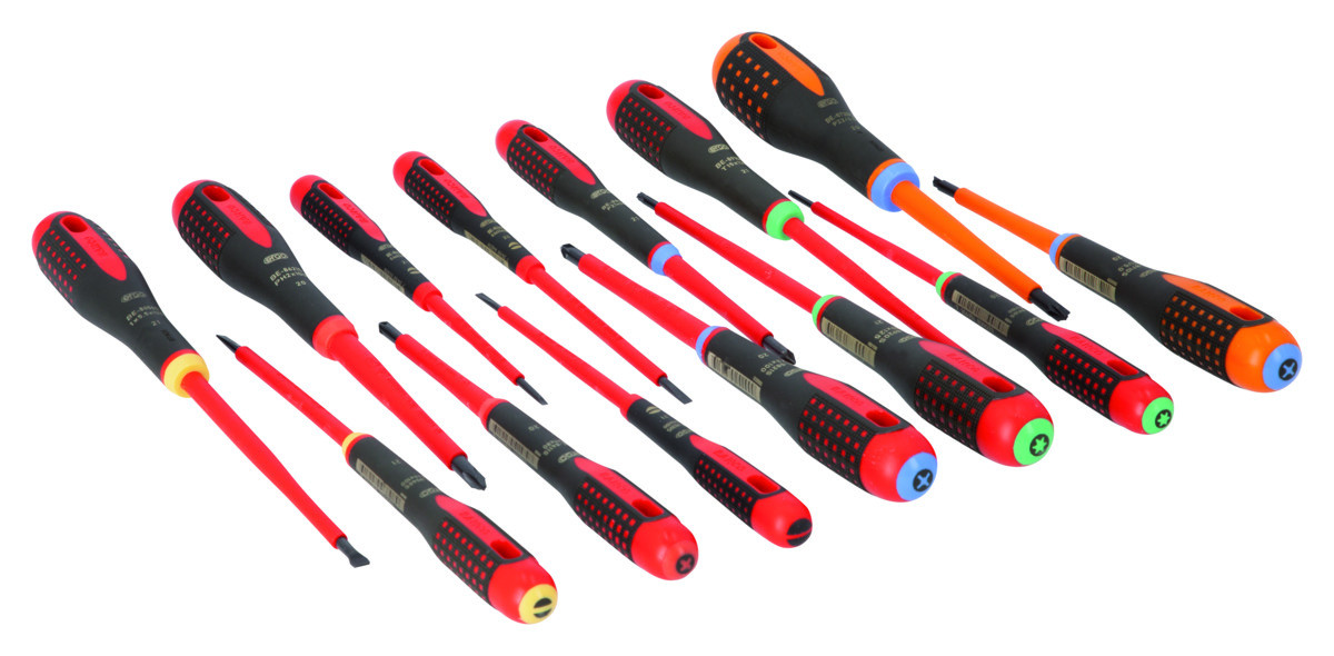 Conjunto de chaves de parafusos isoladas ERGO™, 14 peças Bahco BE-9876S
