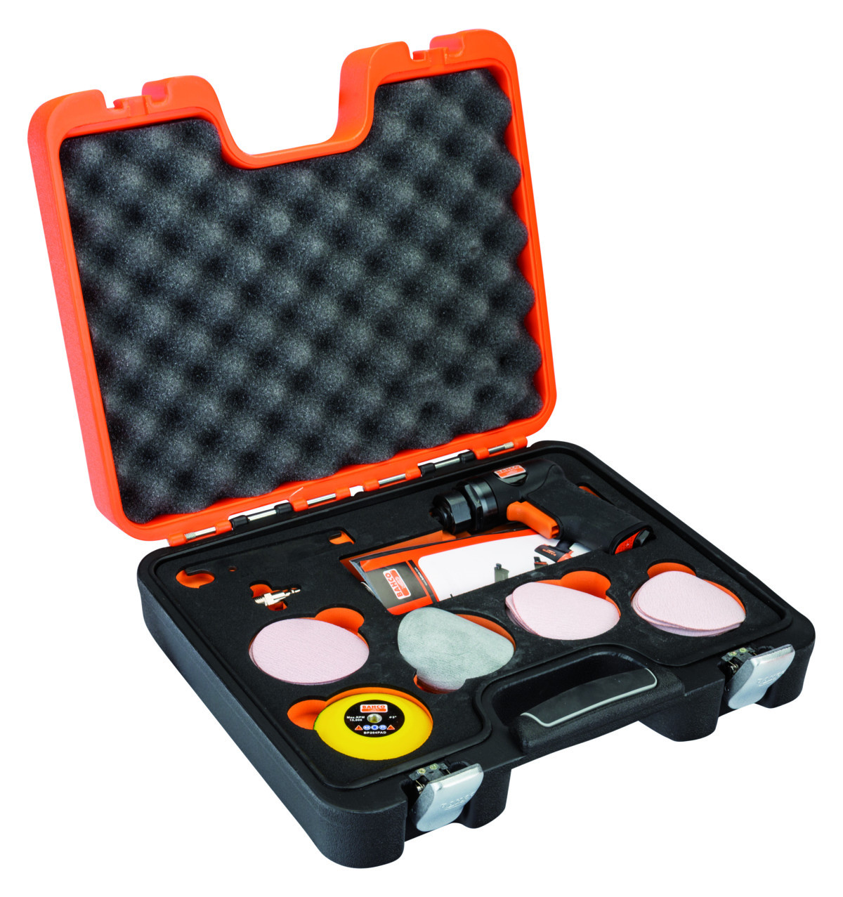 Conjunto Lixadeira Orbital Pistola Bahco BP204K