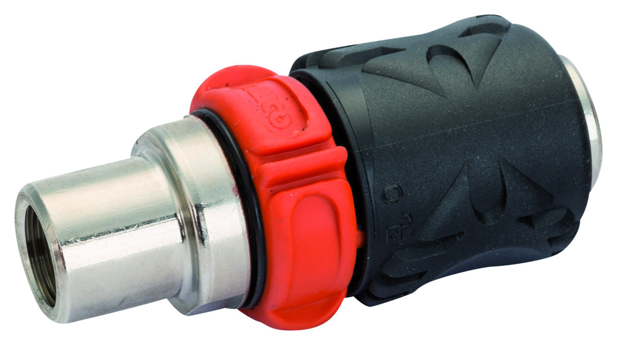 Conector Fêmea para linha pneumática 1/4" Bahco BPQCF14