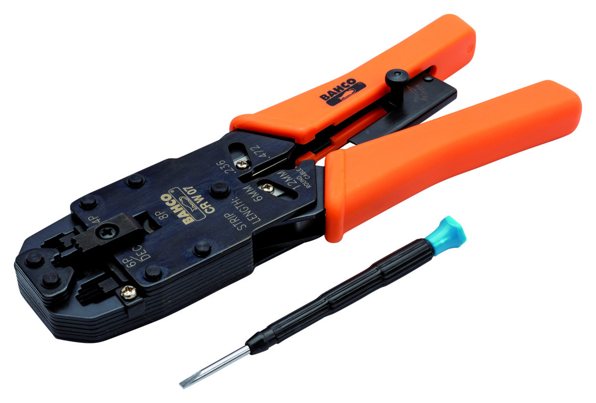 Alicate de catraca para fichas ocidentais Bahco CR W 07